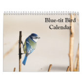 Blue-Tit Bird 2025 kalender (Hoes)
