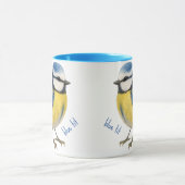 Blue Tit Bird Mug Nature Lover Gift Mok (Midden)