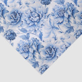 Blue Toile de Jouy Tissuepapier (Detail)