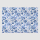Blue Toile de Jouy Tissuepapier (Voorkant)