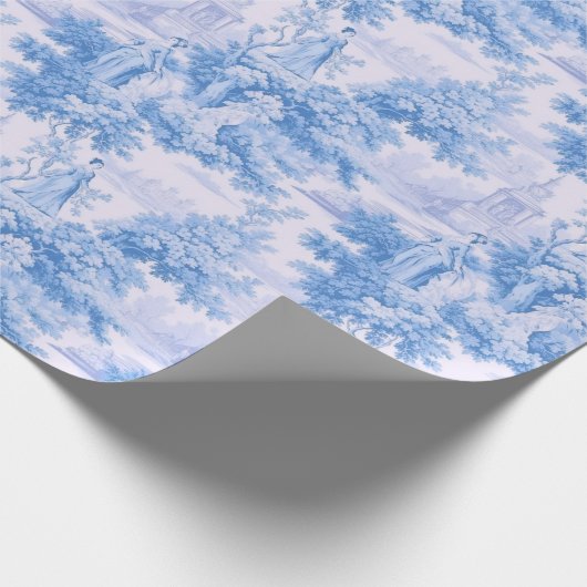  Blue Toile de Joy Cadeaupapier (Hoek)