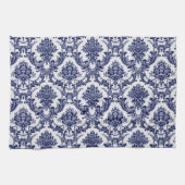 Blue Toile Theedoek (Horizontaal)