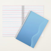 Blue Tone Notebook with Accents Notitieboek (Binnen)