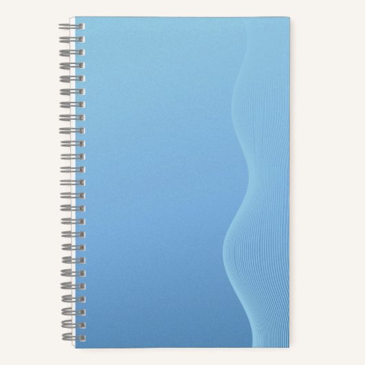 Blue Tone Notebook with Accents Notitieboek (Voorkant)