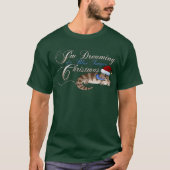 Blue Tongue Skink Kerstmis T-shirt (Voorkant)