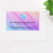 Blue Tooth Artistic Logo | tandheelkunde Visitekaartje (Bureau)