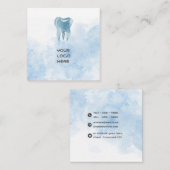 Blue Tooth Dentist Visitekaartje (Voorkant / Achterkant)