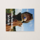 Blue Tooth Enabled Horse Legpuzzel (Horizontaal)