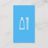 Blue Tooth Logo | Tand Visitekaartje (Achterkant)