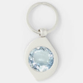 Blue Topaz 1 Sleutelhanger (Voorkant)