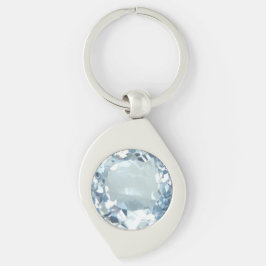 Blue Topaz 1 Sleutelhanger