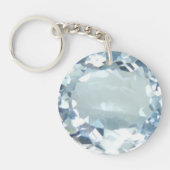 Blue Topaz 1 Sleutelhanger (Voorkant)