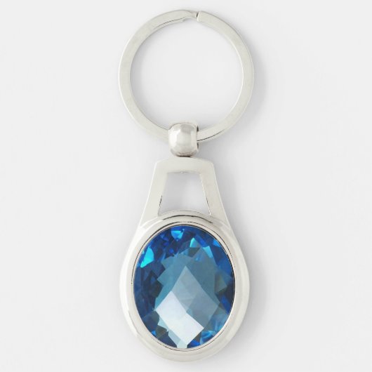 Blue Topaz 2 Sleutelhanger (Voorkant)