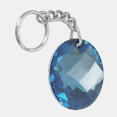 Blue Topaz 2 Sleutelhanger (Voorkant Links)
