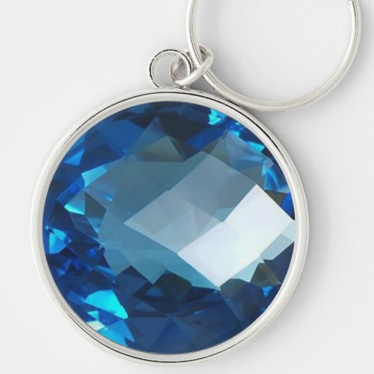 Blue Topaz 2 Sleutelhanger (Voorkant)