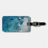 Blue Topaz Bagagelabel (Voorkant horizontaal)