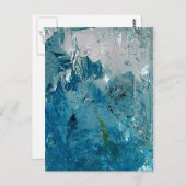 Blue Topaz Briefkaart (Voorkant / Achterkant)