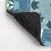 Blue Topaz Kaleidoscope Muismat (Hoek)