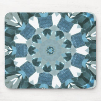 Blue Topaz Kaleidoscope Muismat