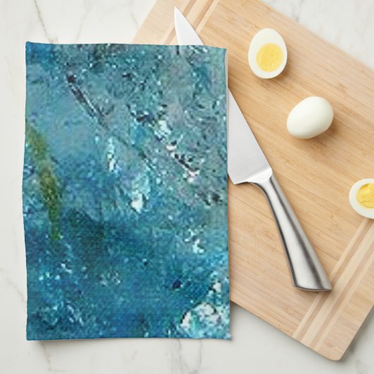 Blue Topaz Theedoek (Quarter Fold)