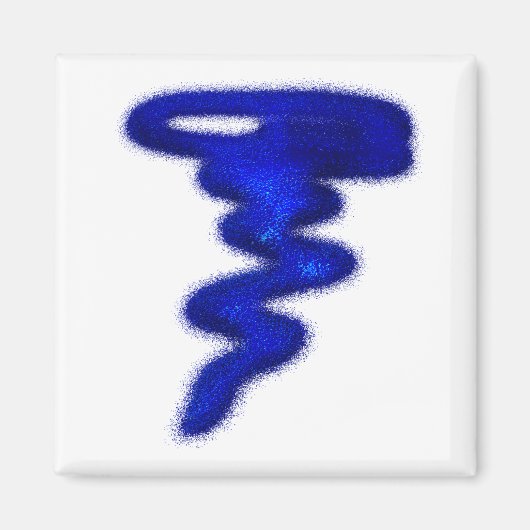 Blue Tornado Magneet (Voorkant)