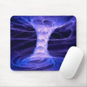 Blue Tornado Space Mousepad Muismat (Met muis)