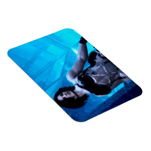 Blue Toxin flexible photo magnet Magneet (Rechterzijde)