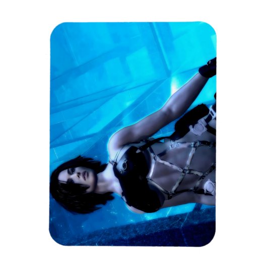 Blue Toxin flexible photo magnet Magneet (Verticaal)