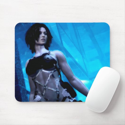 Blue Toxin mousepad Muismat (Met muis)