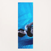 Blue Toxin yoga mat (Voorkant)
