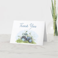Blue Tractor Baby shower
