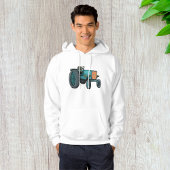  Blue Tractor Boerderij Life Hoodie