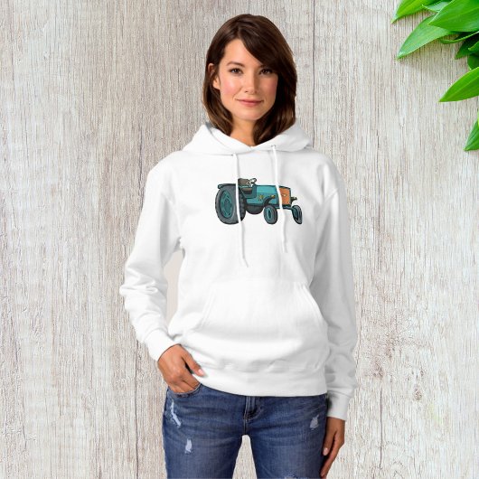 Blue Tractor Boerderij Life Hoodie