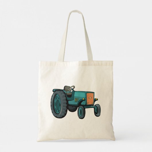  Blue Tractor Boerderij Life Tote Bag (Achterkant)