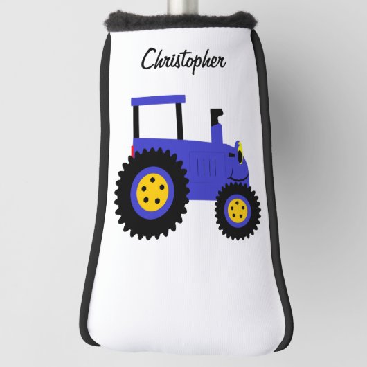 Blue Tractor Design Golfheadcover (Draai 90)