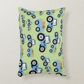 Blue Tractor Truck Boerderij Produce Accent Kussen (Voorkant(Verticaal))