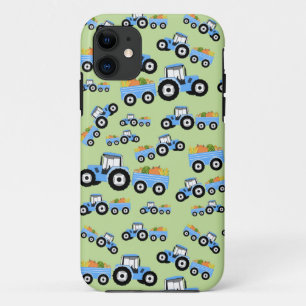 Blue Tractor Truck Boerderij Produce Case-Mate iPhone Case