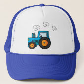 Blue Tractor Trucker Pet (Voorkant)