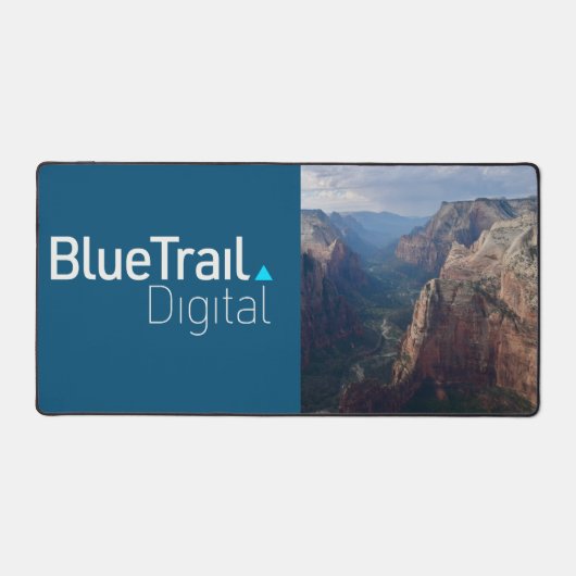 Blue Trail Digital Zion Mountains bureaumat (Voorkant)