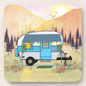 Blue Trailer Onderzetter (Voorkant)