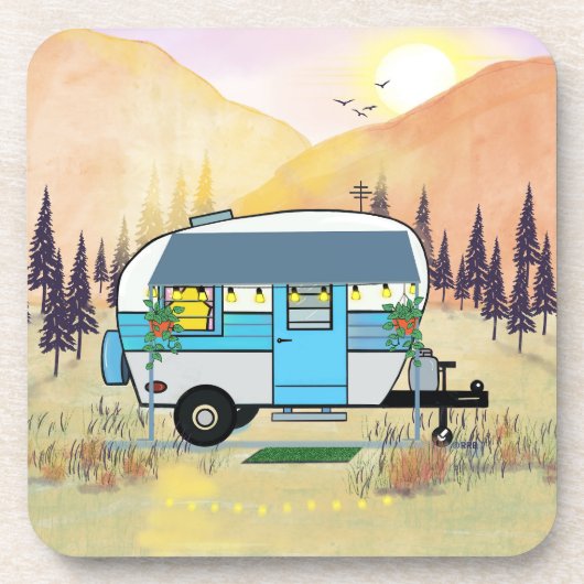 Blue Trailer Onderzetter (Voorkant)