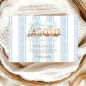  Blue Train 2e verjaardag Bedankkaart