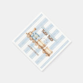 Blue Train 2e verjaardag Servet (Hoek)