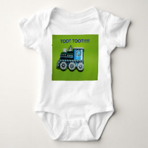 Blue Train, Baby Sleeper Creeper!!!! Romper