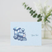 Blue Train Briefkaart (Staand voorkant)