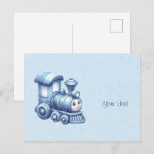 Blue Train Briefkaart (Voorkant / Achterkant)