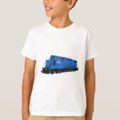 Blue Train Engine: T-shirt (Voorkant)