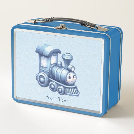 Blue Train Metal Lunchbox (Voorkant)
