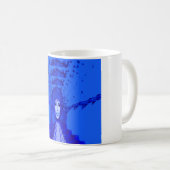 Blue Trance Koffiemok (Voorkant rechts)