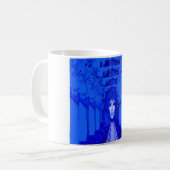 Blue Trance Koffiemok (Voorkant links)